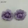 Cabezas de flores de rosa artificiales con pétalos abatibles para decoración hecha a mano DIY, arreglos de boda, flores artificiales disponibles en múltiples colores