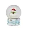 Bola de Cristal Luminosa Feita Sob Medida Novo Produto Transfronteiriço Enfeites de Natal Mesa Boneco de Neve Artesanato em Resina Produtos Domésticos Transfronteiriços