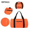 Bolsa de Viaje Personalizada de Fábrica, Bolsa de Equipaje Tipo Cubo Plegable de Gran Capacidad, Bolsa Deportiva y de Fitness Ligera Multifuncional para Exteriores