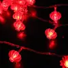 Luces de Cadena con Colgantes de Linternas Rojas Festivas de Año Nuevo Luces de Colores del Festival de Primavera Luces Intermitentes Arreglo de Decoración Festiva Luces de Cadena de Nudo Chino LED