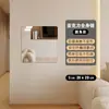 Espejo de cuerpo entero de acrílico, espejo de alta definición para probar maquillaje, popular espejo de tocador para el hogar montado en la pared, espejo de pared suave autoadhesivo