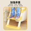 Escaleras para baño infantil, inodoro especial para niños, niñas y bebés, reposapiés, escalera y soporte para almohadilla auxiliar, aro para inodoro.