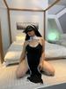 Zorro Gordo lencería sexy pasión cos uniforme de monja sexy cheongsam abertura tentación cama gratis apagado divertido
