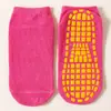 Calcetines Antideslizantes para Trampolín de Niños, Calcetines de Piso con Puntos, para Parque Infantil, Bebé, Aprendizaje Temprano, Caminar, Calcetines de Yoga para Adultos en Interiores