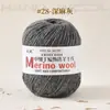 Ovillo de Hilo de Lana Hilo de Lana de Alpaca Grosor Medio Hilo para DIY Tejido a Mano Hilo de Cachemir Ganchillo Calcetines Bufanda Hilo Lote