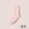 Meias Grossas Femininas de Outono e Inverno com Forro de Lã, Meias Grossas Enormes de Veludo, Meias de Lã Cashmere, Meias Longas de Neve para Inverno, Meias para Chão