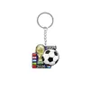 Nuevo llavero conmemorativo del Mundial 2026, insignia de aficionado al fútbol Copa Hércules, colgante de fútbol norteamericano y centroamericano