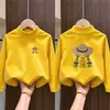 Camada Base de Fleece Gola Meia-Alta para Meninas Outono/Inverno Camada Interna Escovada Infantil para Crianças de Média e Idade Superior Manga Longa Camiseta Térmica Top