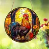 Amazon Nuevo Producto Mariposa Redonda Brillante Decoración del Hogar Acrílico Ventana Pared Decoración Navideña del Hogar
