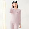 Conjunto de Roupa Íntima Térmica Juvenil Shirong Roupas de Outono para Meninos e Crianças Grandes Calças de Outono Pijama de Algodão Lã Algodão Puro para Estudantes do Ensino Médio e Fundamental