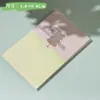Notas Adhesivas Largas 6.8*10.8CM Estilo Ins Alta Estética Material para Diario DIY Papel para Mensajes Despegable No Adhesivo