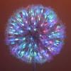 Lámpara de Diente de León de Fibra Óptica LED Lámpara de Paisaje para Exteriores Patio Jardín Lámpara de Diente de León Simulada Iluminación Ambiental Lámpara para Césped