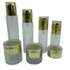 Garrafa de vidro personalizada de fábrica para cosméticos 20ml 30ml 50ml, frasco para loção, frasco para sérum