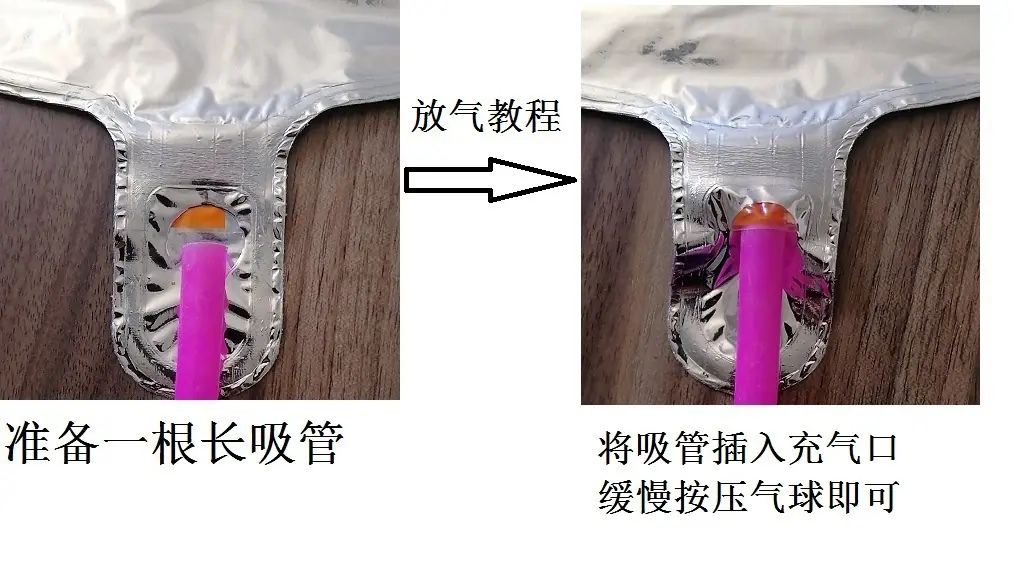 放气图解