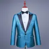 Ropa de Presentación Coral para Hombre Conjunto de Traje Ropa Formal para Coro Boda Anfitrión Traje Formal