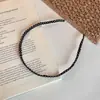 Diadema Retro Fina Ondulada de Lunares Estilo Coreano para Mujer, Accesorio para el Cabello Versátil y de Moda, Uso Diario Único, Vintage y Artístico