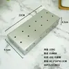 Caja ahumadora de madera frutal con apertura y cierre de acero inoxidable, caja para carne ahumada y frutos secos, herramienta para barbacoa de exterior, accesorio para barbacoa, caja ahumadora