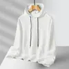 Sudadera deportiva para hombre engrosada, nuevo modelo 2025, chaqueta con capucha para primavera y otoño, top casual de moda de marca ins