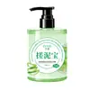 Gel de Argila Esfoliante de Aloe Vera e Limão, um esfoliante corporal universal para esfoliar e remover células mortas da pele, uma ferramenta mágica de limpeza profunda