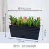 Planta suculenta artificial en maceta planta verde artificial decoración del hogar bonsái artificial en maceta planta en maceta creativa DIY suministro directo de fábrica