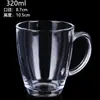 Taza de Té de Casa de Té al por Mayor con Asa de Vidrio Transparente para el Hogar Taza Grande de Cerveza con Asa