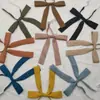 Cabeza caída deprimida mango pequeño largo corbatín brillante estudiante femenina cuello flor lazo suave color sólido uniforme JK artículo pequeño