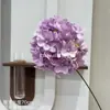 Hortênsia Artificial Haste Única Hortênsia Grande Flor Pirulito Arranjo de Parede Caminho de Flores Guia Salão de Casamento Materiais Florais Casamento Atacado Transfronteiriço