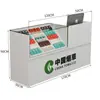 Balcão de Caixa de Supermercado com Display Integrado para Contagem de Cigarros Rack de Cigarros para Loja de Conveniência Combinação de Balcão e Rack para Cigarros Novo Armário de Cigarros com Gaveta