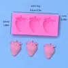 Forma de Silicone de Morango