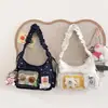 Bolso de hombro elegante para mujer de gran capacidad con estampado dulce digno de elogio para el uso diario, bolso cruzado de estrella