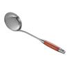 Espátula para cocinar utensilio de cocina juego de cuatro piezas acero inoxidable 304 palisandro espátula para saltear juego anti-escaldaduras mango largo