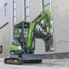 Fabricante Original HT25J Excavadora Compacta de Orugas Renovación de Sótanos Excavación de Carreteras Máquina de Gancho para Pequeñas Ingenierías