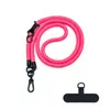 Goma para cordón de teléfono móvil de 10 mm de grosor, cuerda ajustable en diagonal, clip para teléfono móvil, cordón anti-pérdida, cordón para cuello