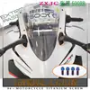 Tornillos de aleación de titanio para motocicleta Zxjc Zhang Xue 500 Rr, Tornillos modificados, Titanio quemado dorado, Negro caramelo