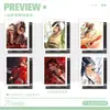 Llavero Acrílico en Capas: Sistema de Autosocorro para Villanos, Llavero de Bolsa, Merchandising de Anime de Luo Binghe y Shen Qingqiu