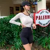 Traje de Baño de Dos Piezas de Manga Larga Estilo Nuevo 2026 para Mujer, que Oculta el Vientre, Adelgazante, de Cintura Alta, para Vacaciones en la Playa, Traje de Baño para Aguas Termales, Pieza Única al por Mayor