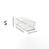 Caja de Almacenamiento de Acrílico Escritorio Cosméticos Caja Transparente de Plástico Dormitorio Hogar Mascarilla Facial Caja para Piel Caja de Almacenamiento para Refrigerador
