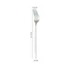 Juego de Cubiertos Portugueses para Mesa de Acero Inoxidable 410, Serie de Cuchillo para Bistec, Tenedor y Cuchara, Cuchillo para Arena, Tenedor y Cuchara al por Mayor
