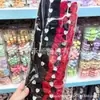 Clássico e Aconchegante Clipe de Cabelo para Menina com Laço Dupla Face de Veludo, Bloqueio de Cores Vermelho e Preto com Strass, Pinça de Tubarão de Tamanho Médio