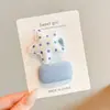 Presilha de Cabelo Fofa de Desenho Animado Sem Costura para Mulheres, Nova Presilha Doce para Franja Lateral, Presilha para Testas, Acessório de Cabelo Tipo Bico de Pato