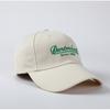 Gorra de Béisbol de Algodón Letra Bordada Coreana Ala Ancha que Muestra la Cara Pequeña para Hombre y Mujer Versátil Parasol Protector Solar