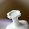 Tapa Pintada a Mano con Forma de Flor de Iris con Morado Degradado, Tapa de Tetera de Cerámica Arita de Alta Gama, Tapa de Cuenco, Soporte para Tapa, Accesorio para Ceremonia del Té