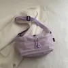 2025 Nuevo Bolso de Hombro para Mujer Verano Bolso Dumpling Casual Versátil para Chica Estudiante Bolso Cruzado Ligero Bolso de Pecho