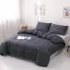 Textiles para el hogar de comercio exterior para Europa y Estados Unidos transfronterizos Juego de funda nórdica de tres piezas con impresión lijada para ropa de cama de Amazon