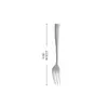Juego de Cuchillo, Tenedor y Cuchara Cuadrados de Acero Inoxidable para Hotel Cocina Occidental Cuchillo y Tenedor para Steak, Cuchara de Mesa para el Hogar, Cuchara y Tenedor de Postre, Juego de Vajilla Brillante