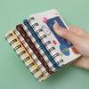 Caderno Espiral com Texto, Futuro Promissor, Bloco de Notas Lateral, Material Escolar para Estudante, Caderno Pequeno A7, Diário em Branco, Portátil
