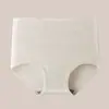 Ropa interior de algodón para mujer con entrepierna extendida antibacteriana de grafeno, cintura alta, abdomen, transpirable, talla grande, antibacteriana, sin costuras, nueva