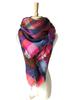Bufanda cuadrada a cuadros de colores nuevos de otoño e invierno de estilo europeo y americano, bufanda a cuadros de cachemir para hombres y mujeres, chal al por mayor