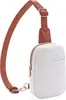 Bolso de Hombro de Cuero para Mujer Bolso Cruzado Bolso de Cintura Moda Casual Versátil Bolso de Pecho para Mujer Bolso Lion Ling