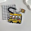 Portatarjetas, portatarjetas de autobús de anime, tarjetero de campus lindo, almacenamiento portátil de tarjeta de acceso para estudiantes, transporte público y metro, portatarjetas de identificación